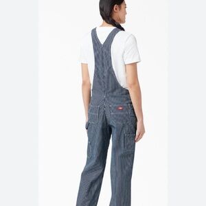 Dickies Navy Striped Jumpsuit